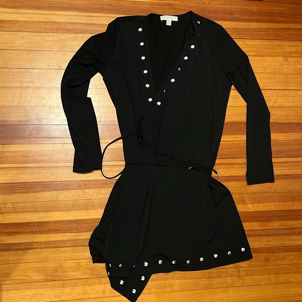Michael kors Studded wrap dress